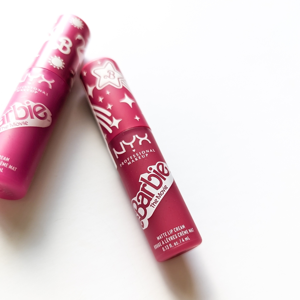SET Barbie Movie Collection x NYX Smooth Whip Matte Lip Cream - Limited Edition - Picture 7 of 15